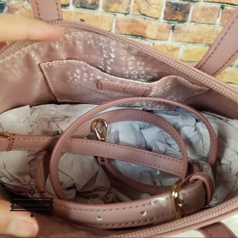 Kate spade Ina Greta Court satchel dusty peony Bag - Picture 8 of 8
